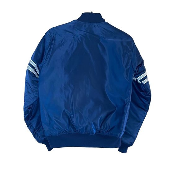 Vintage Dallas Cowboys Starter Jacket NFL Football Texas Embroidered Bomber Jack - Picture 2 of 14